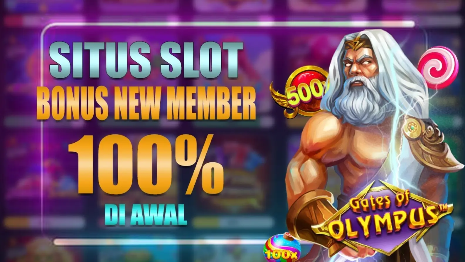 Situs Judi Slot Online Bonus New Member 100 di Awal